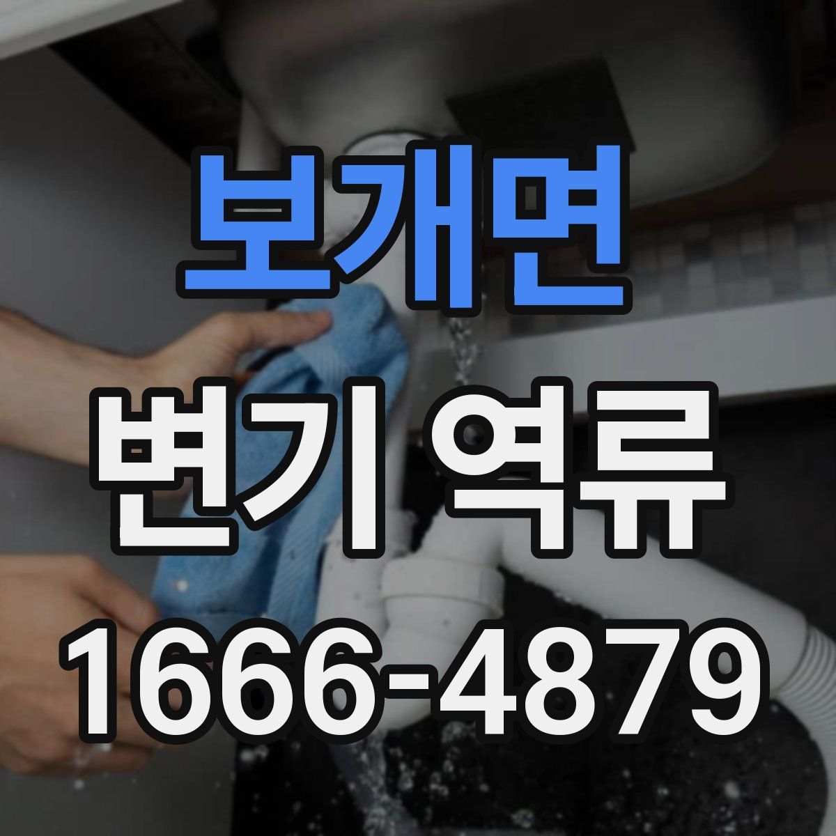 보개면 변기 역류
