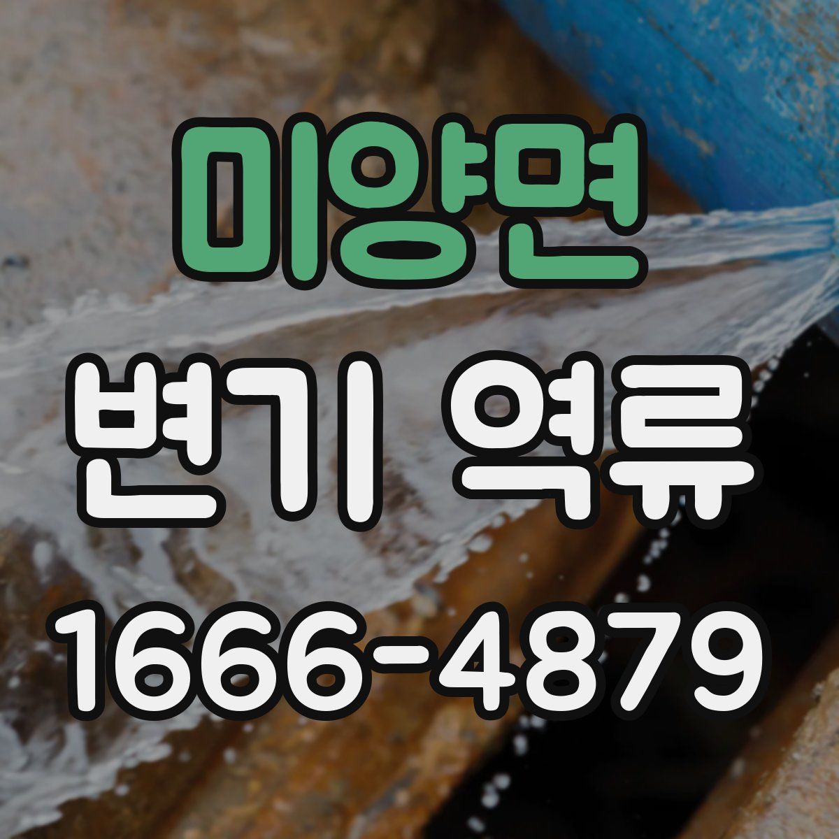 미양면 변기 역류