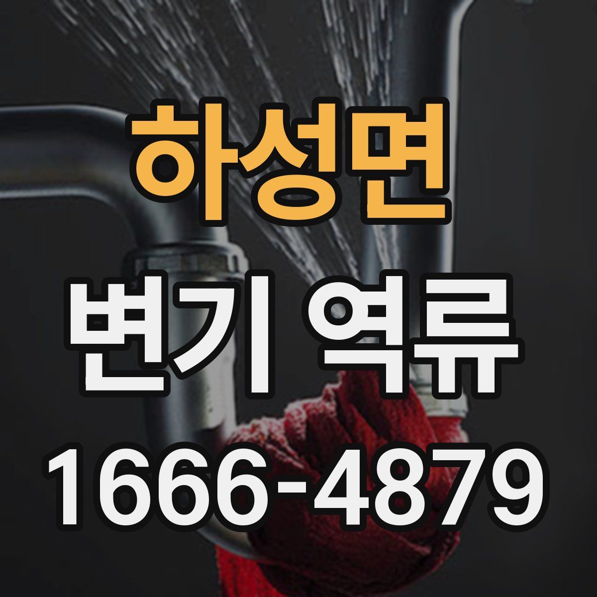 하성면 변기 역류