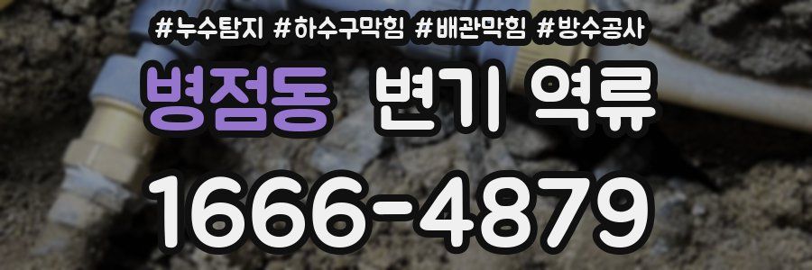 병점동 변기 역류
