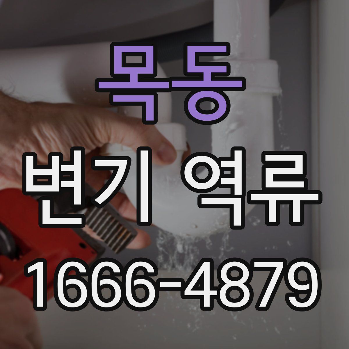 목동 변기 역류
