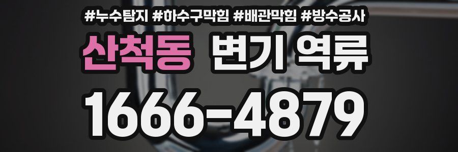 산척동 변기 역류