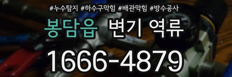 봉담읍 변기 역류