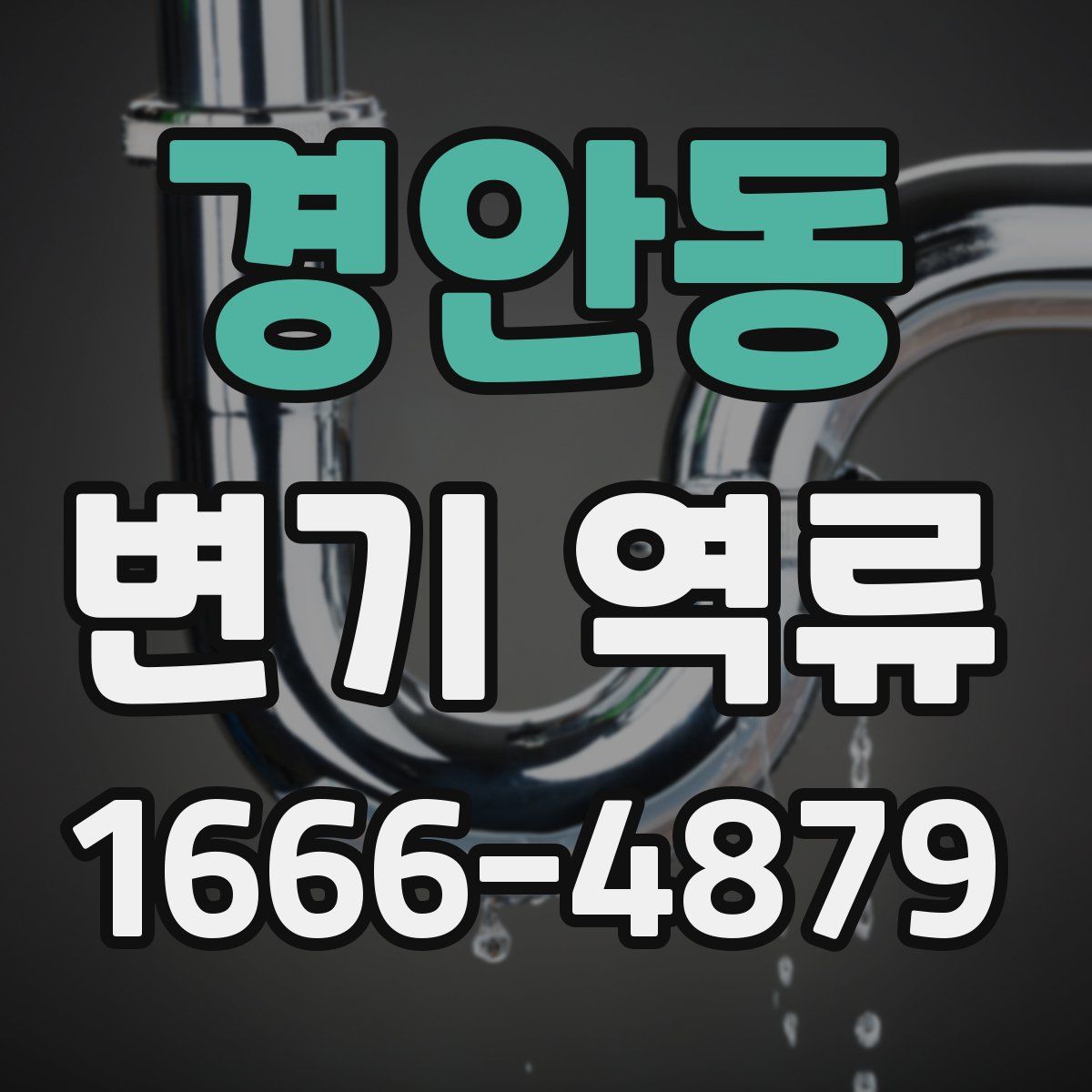 경안동 변기 역류