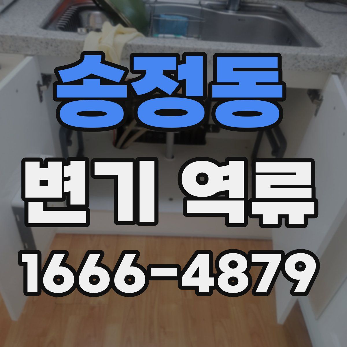 송정동 변기 역류