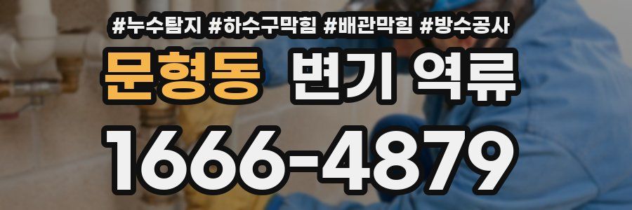 문형동 변기 역류