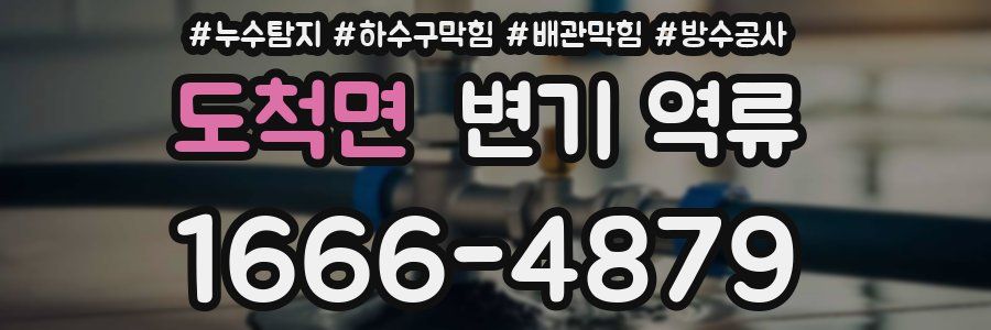 도척면 변기 역류