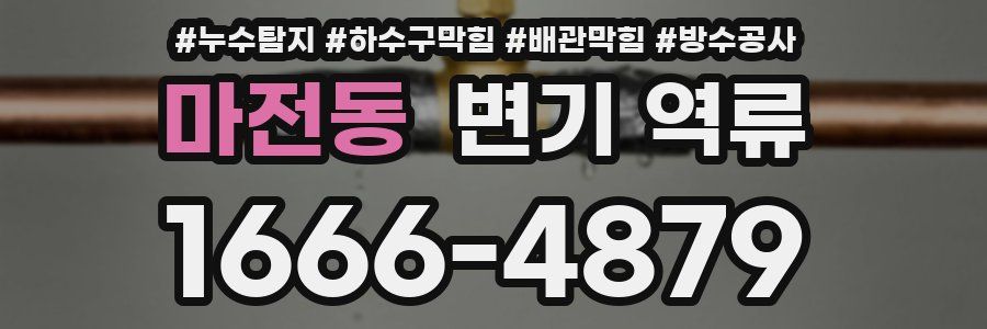마전동 변기 역류