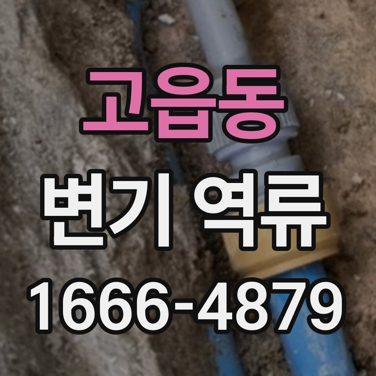 고읍동 변기 역류