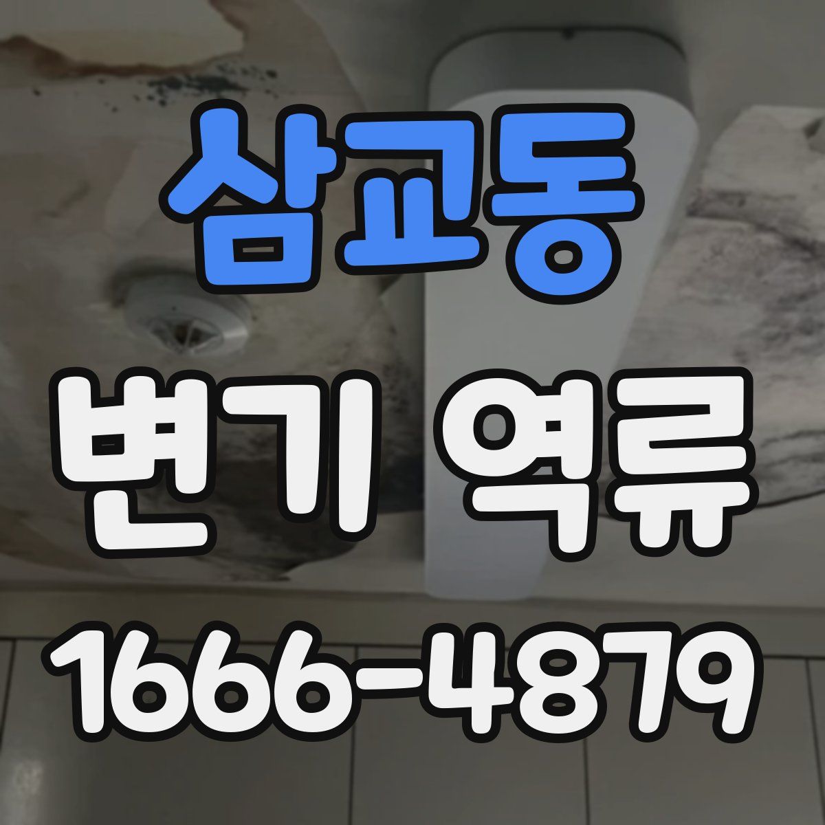 삼교동 변기 역류