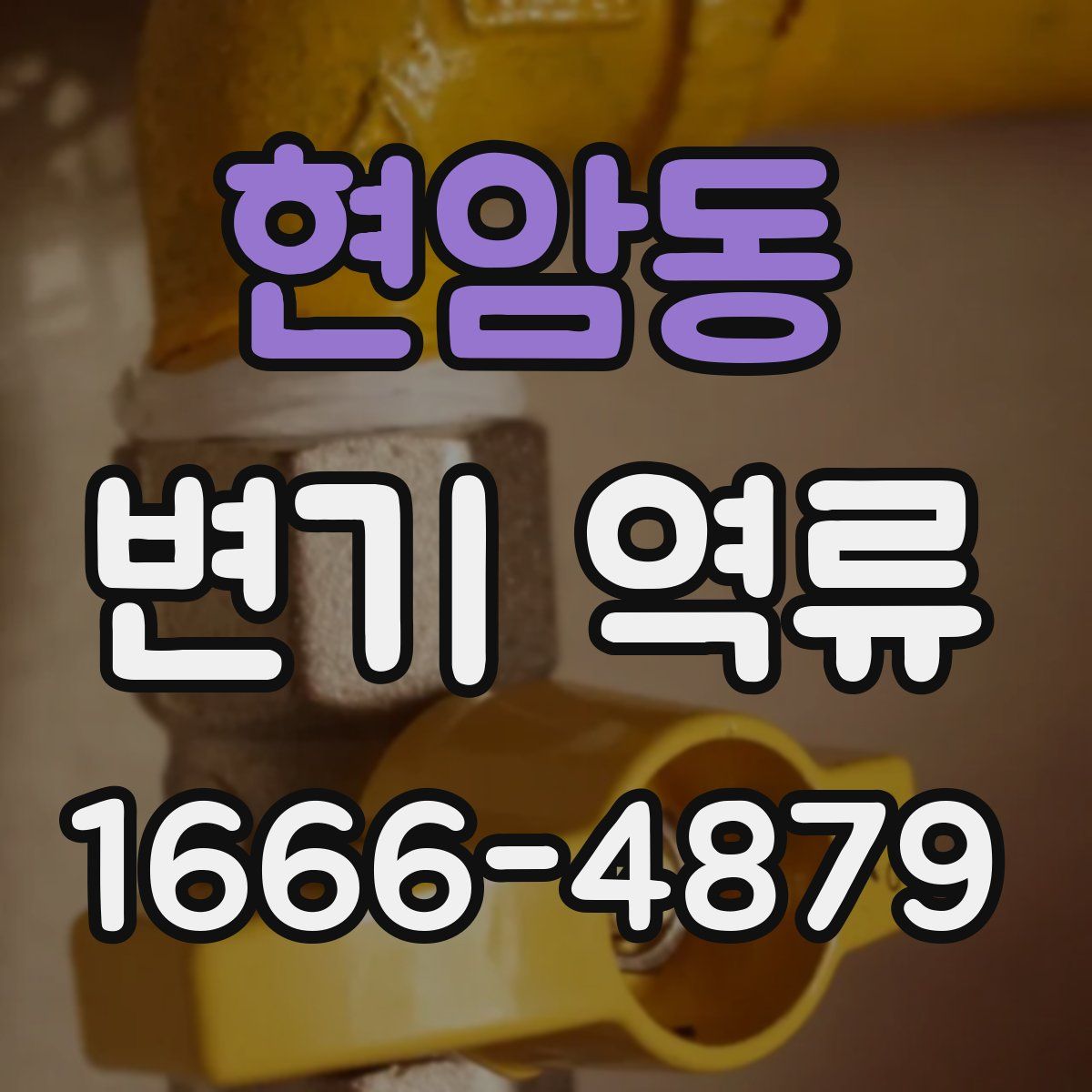 현암동 변기 역류