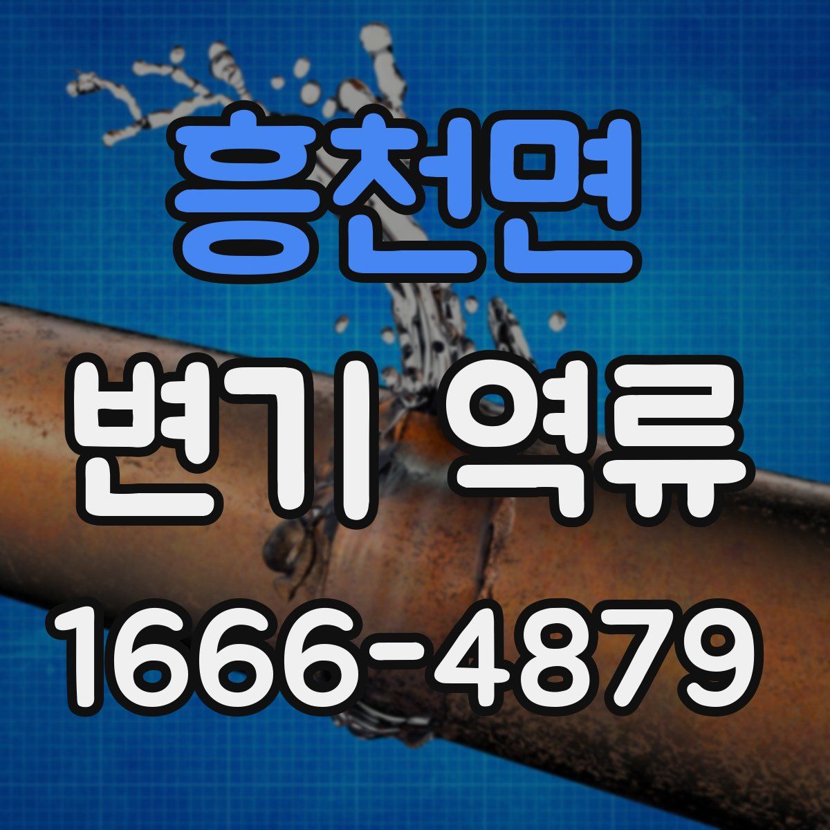 흥천면 변기 역류
