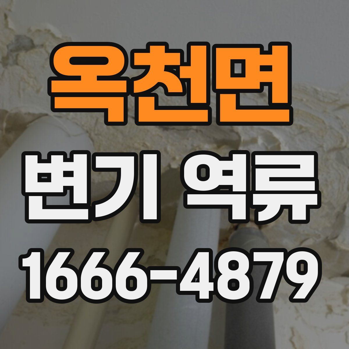 옥천면 변기 역류