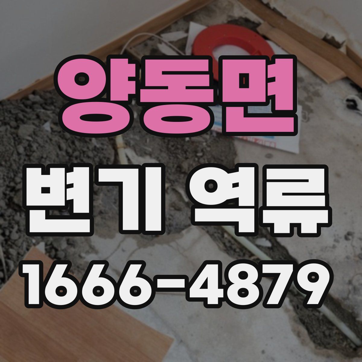 양동면 변기 역류