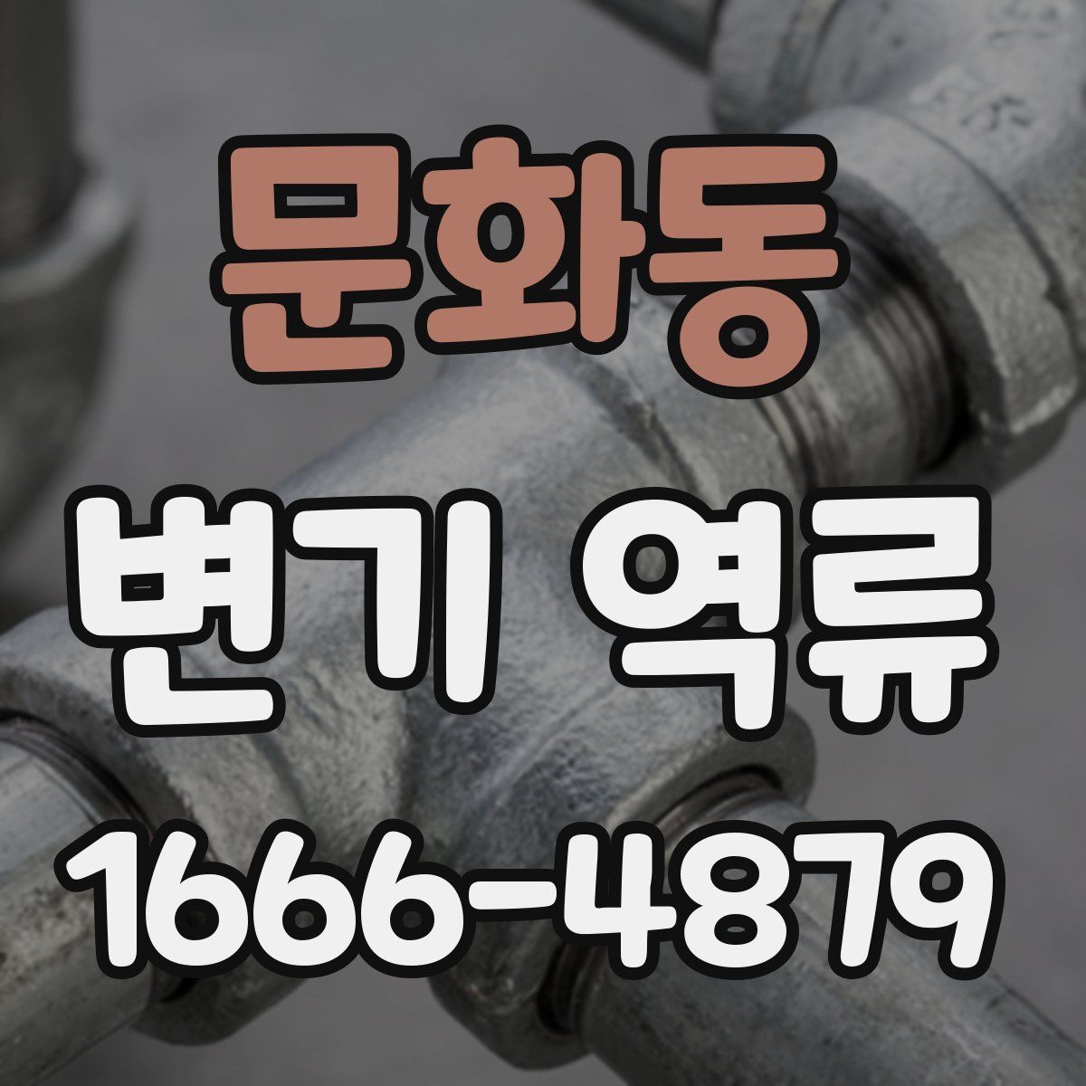 문화동 변기 역류