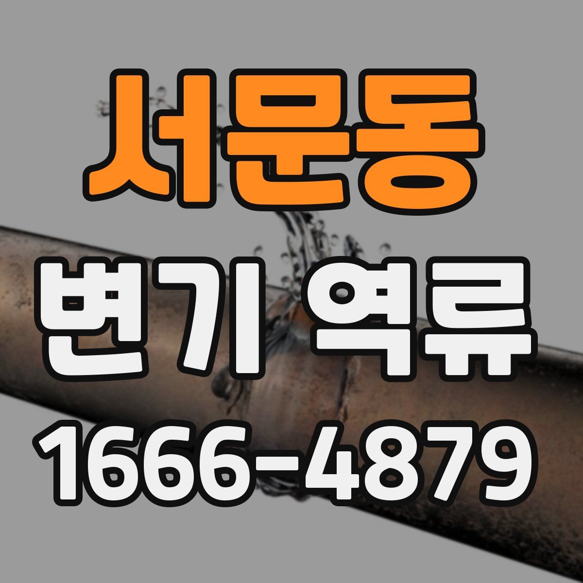 서문동 변기 역류