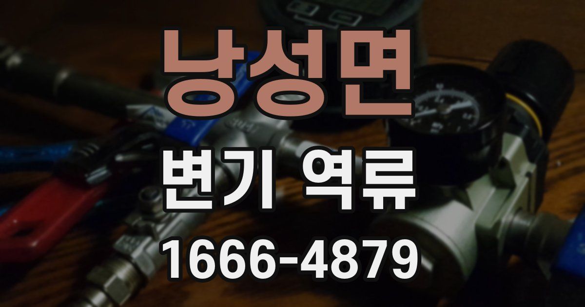 낭성면 변기 역류