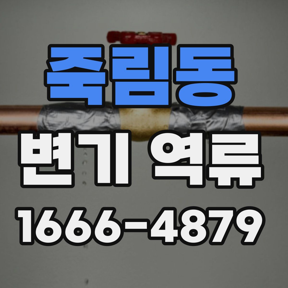 죽림동 변기 역류