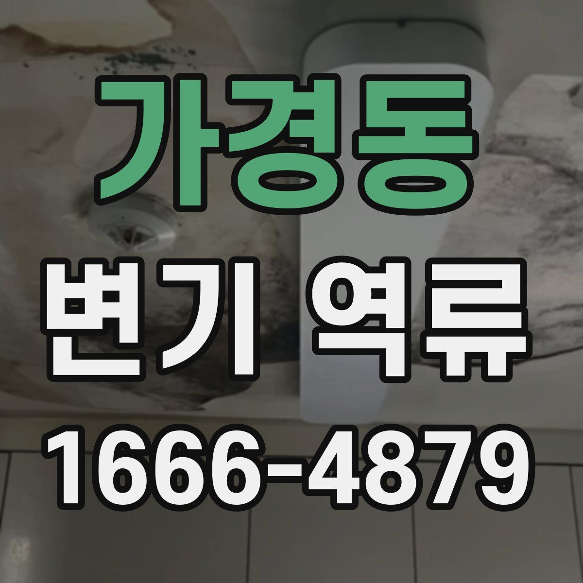 가경동 변기 역류