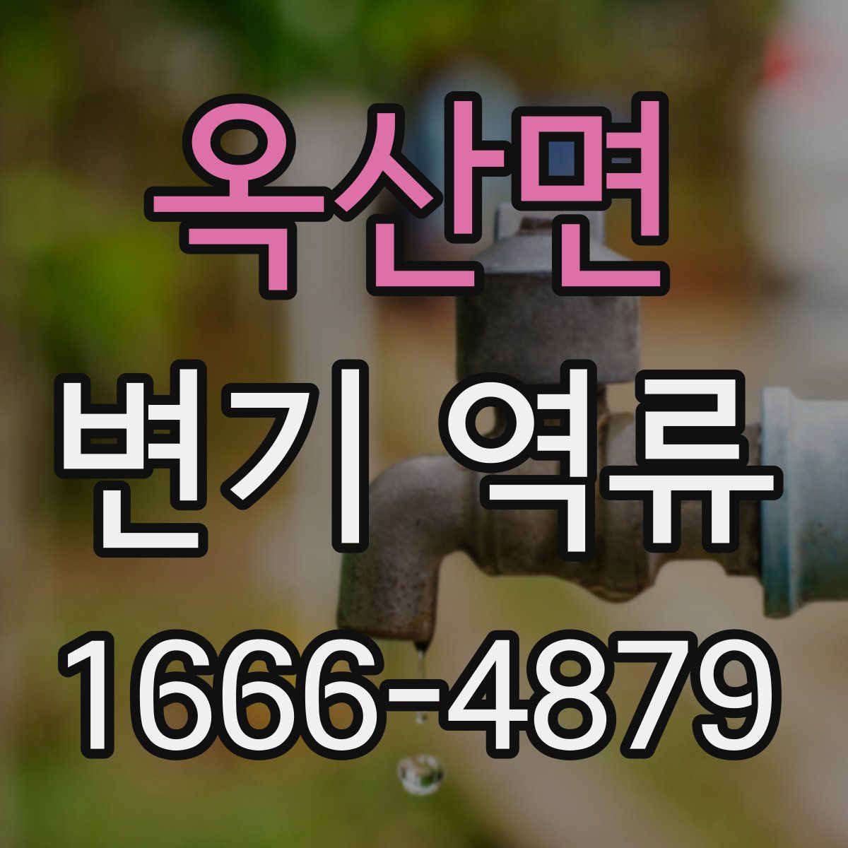 옥산면 변기 역류