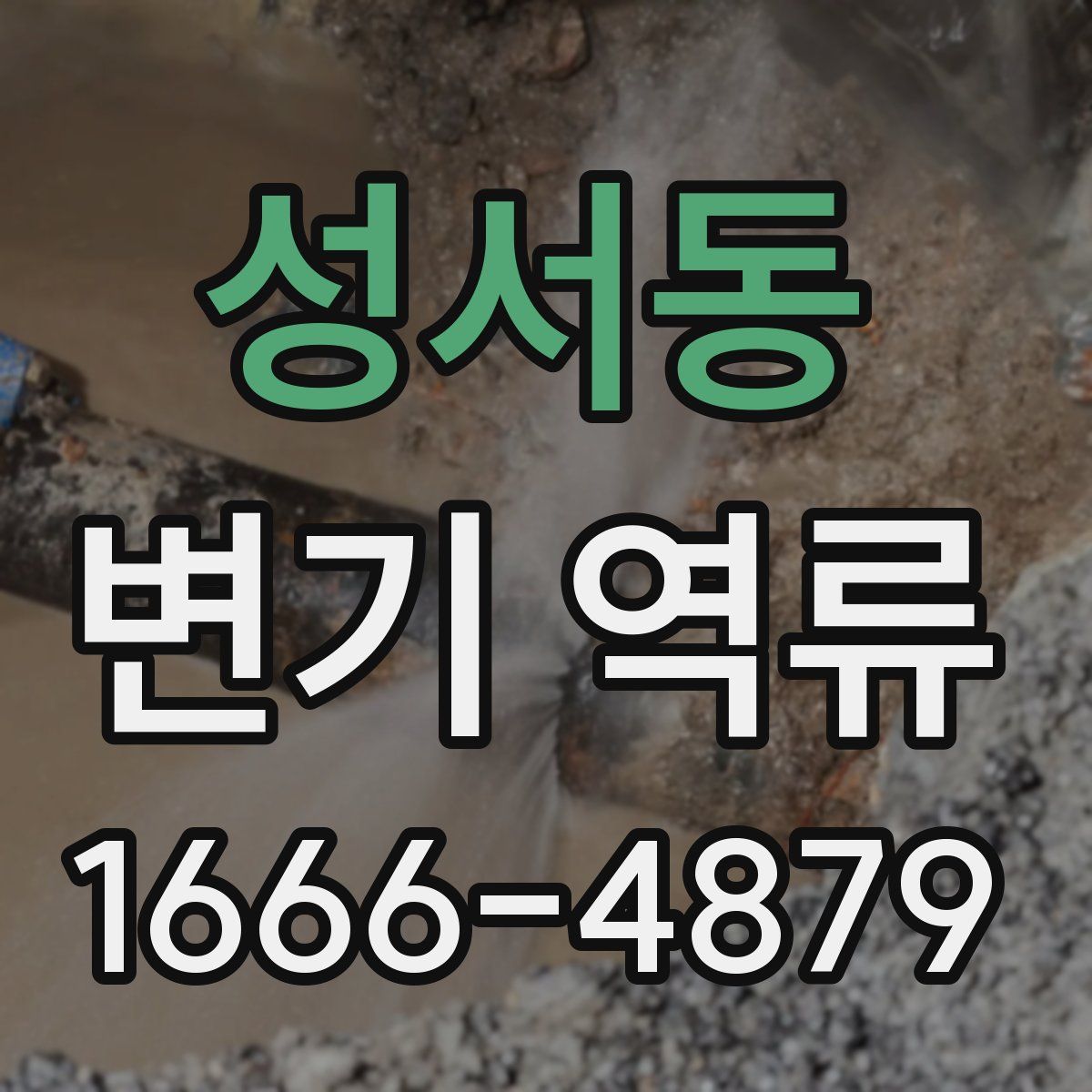 성서동 변기 역류