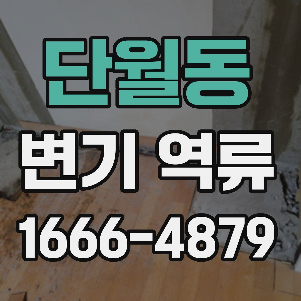 단월동 변기 역류