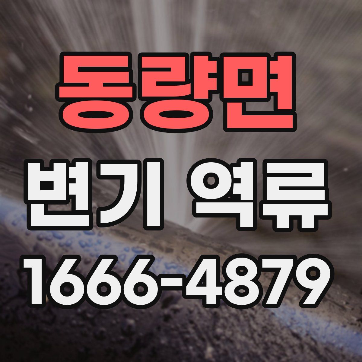 동량면 변기 역류