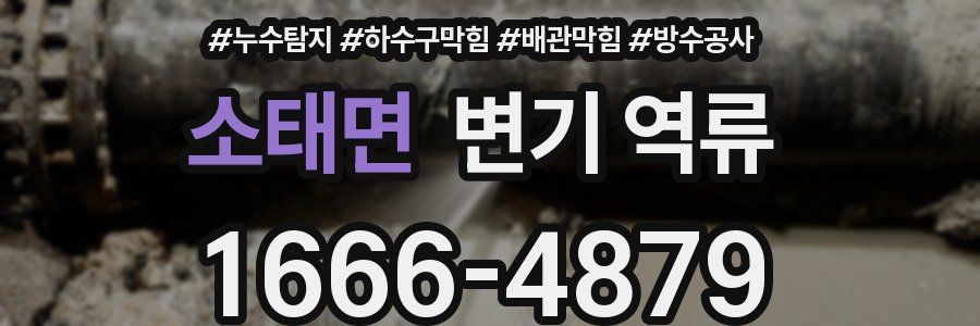 소태면 변기 역류