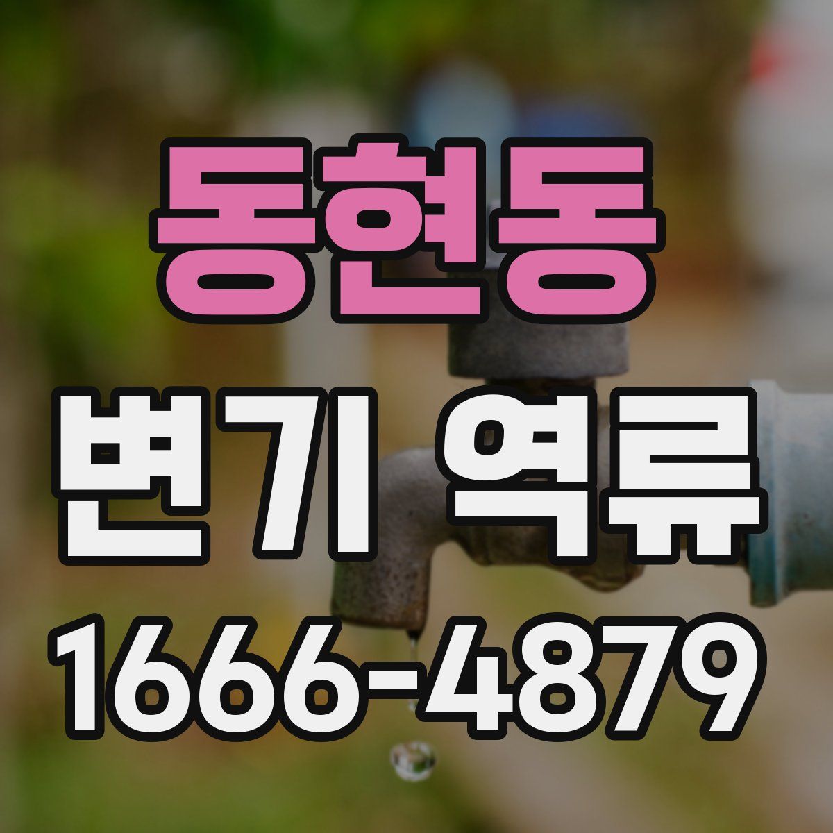 동현동 변기 역류