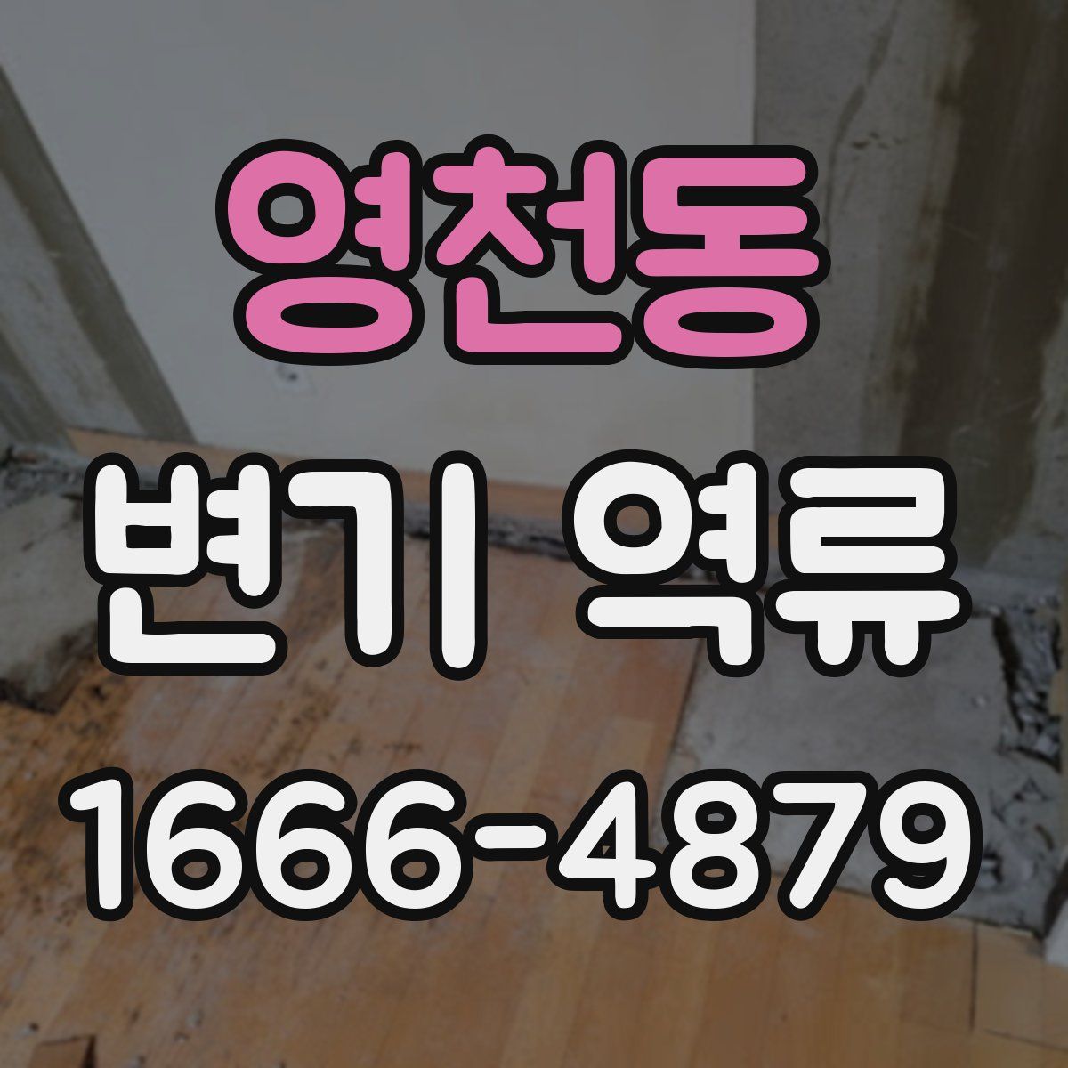 영천동 변기 역류