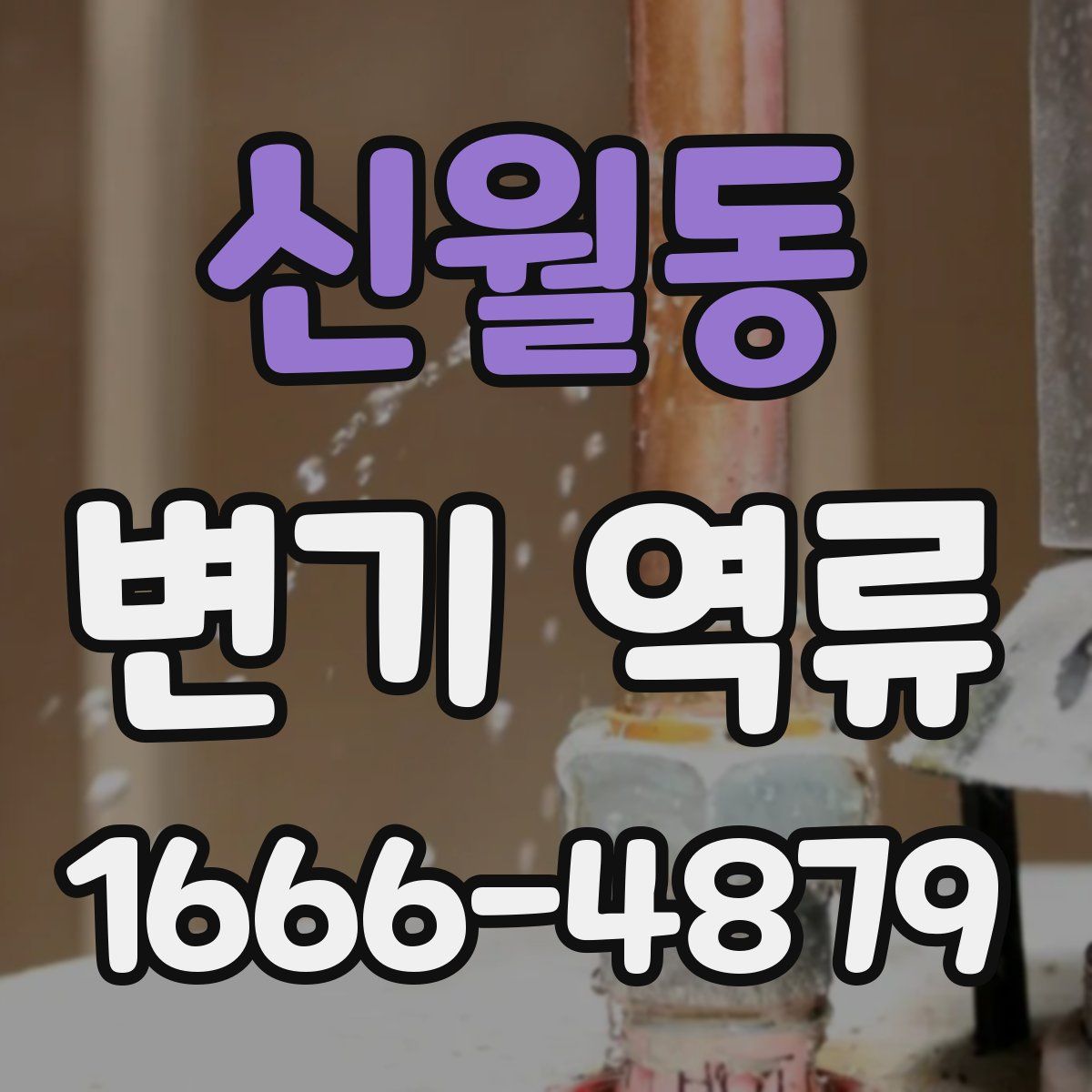 신월동 변기 역류