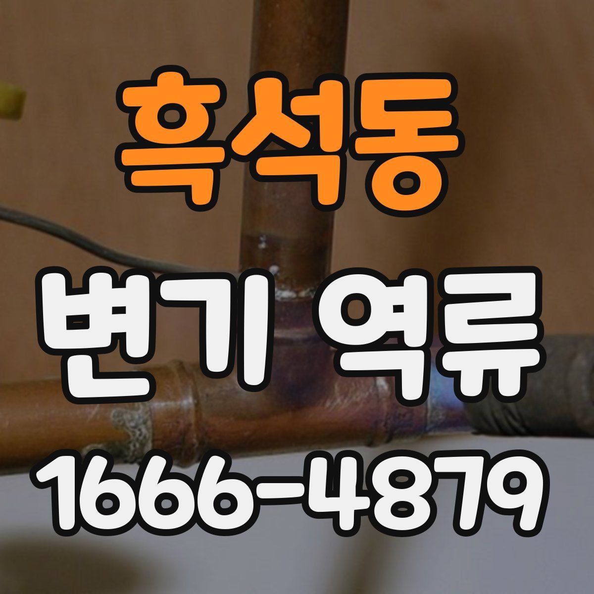 흑석동 변기 역류