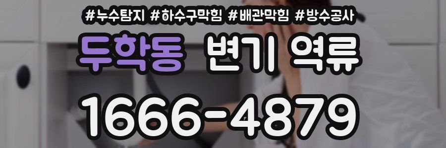 두학동 변기 역류