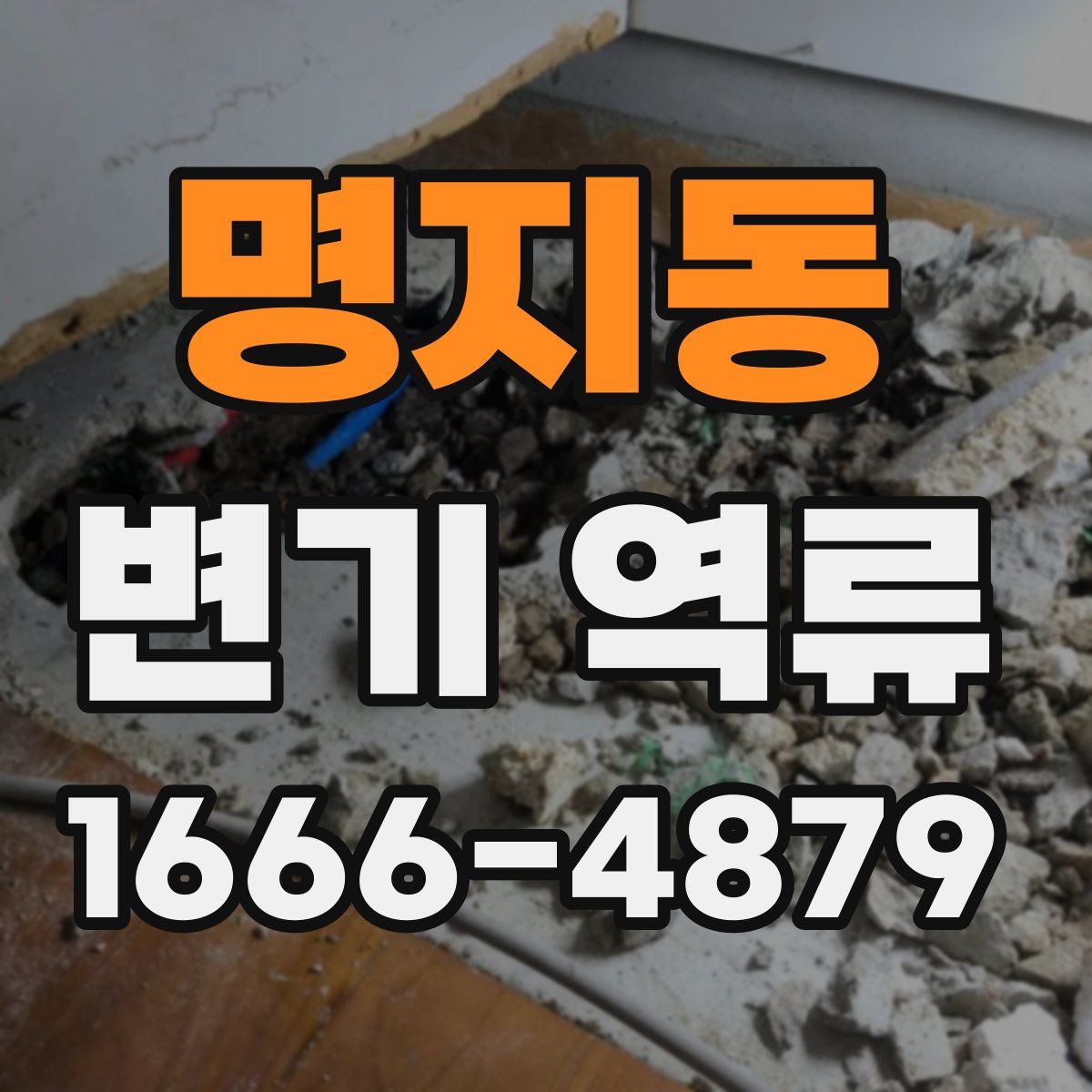 명지동 변기 역류