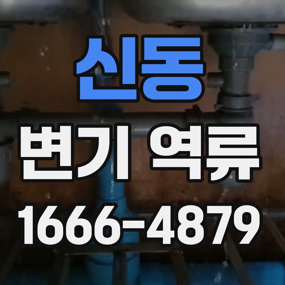 신동 변기 역류