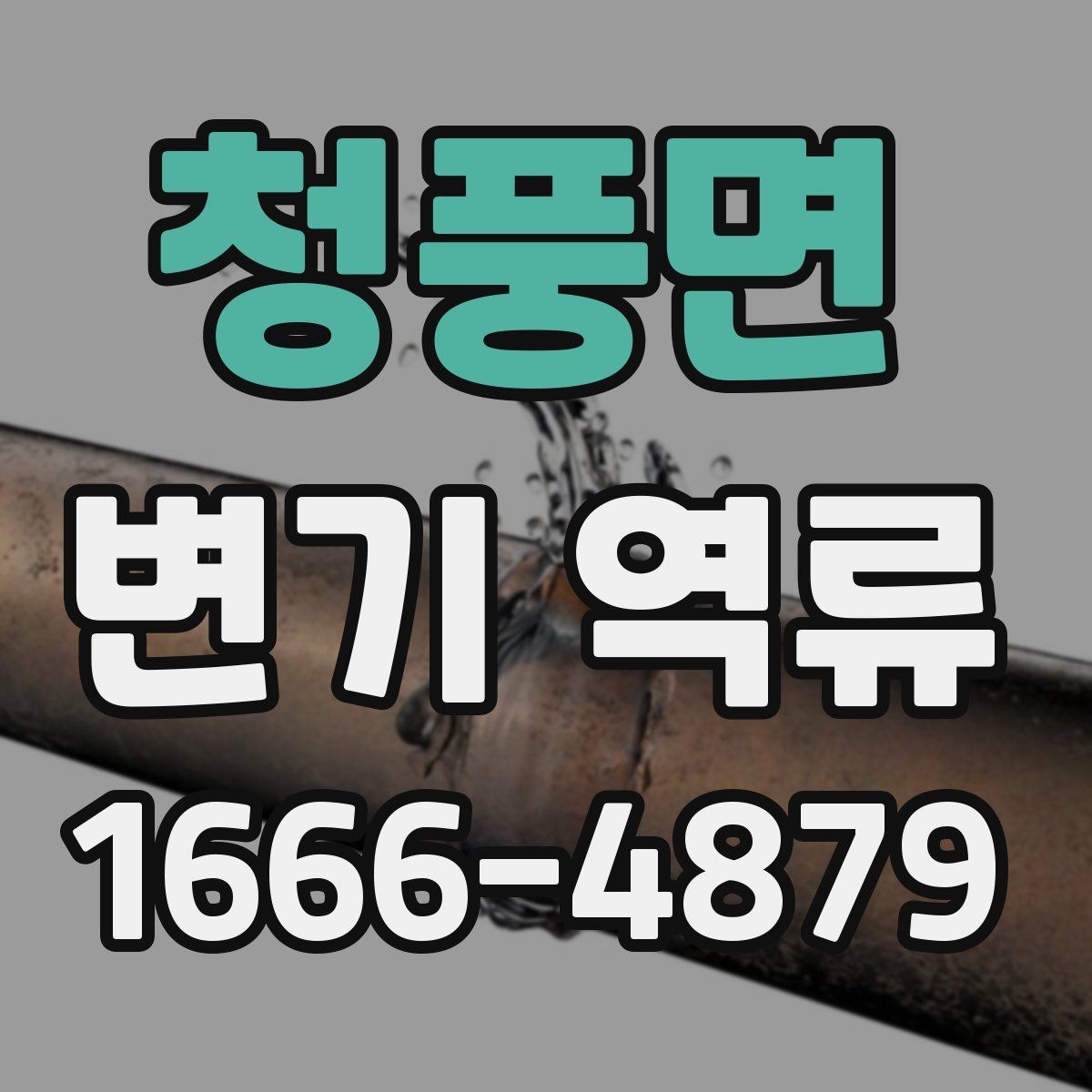 청풍면 변기 역류 오래 방치하면 생길 수 있는 문제