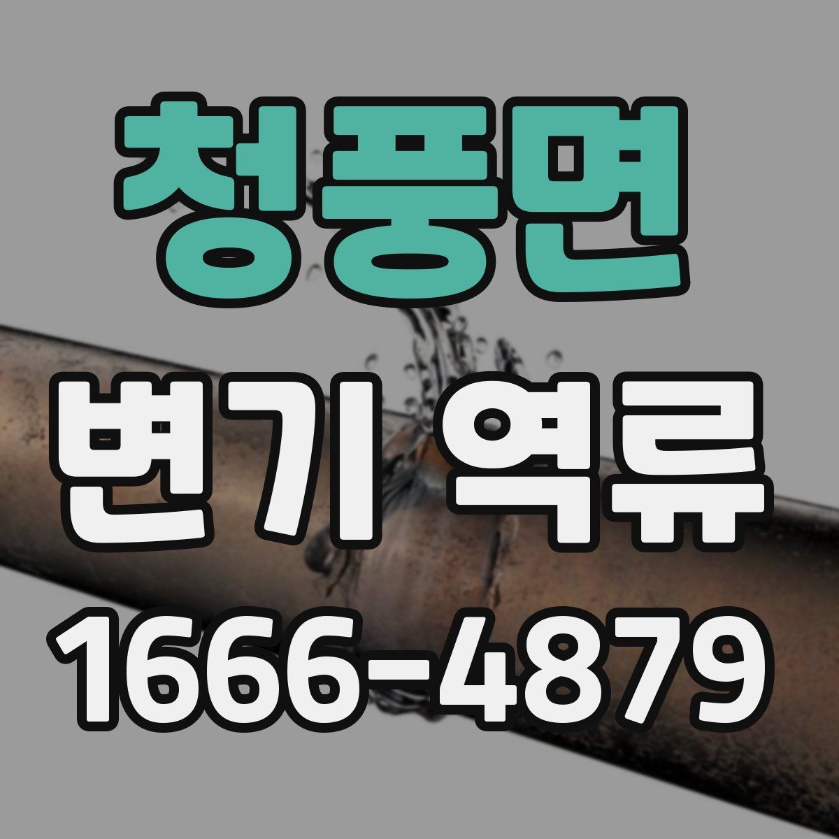 청풍면 변기 역류