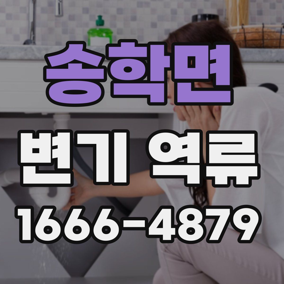 송학면 변기 역류