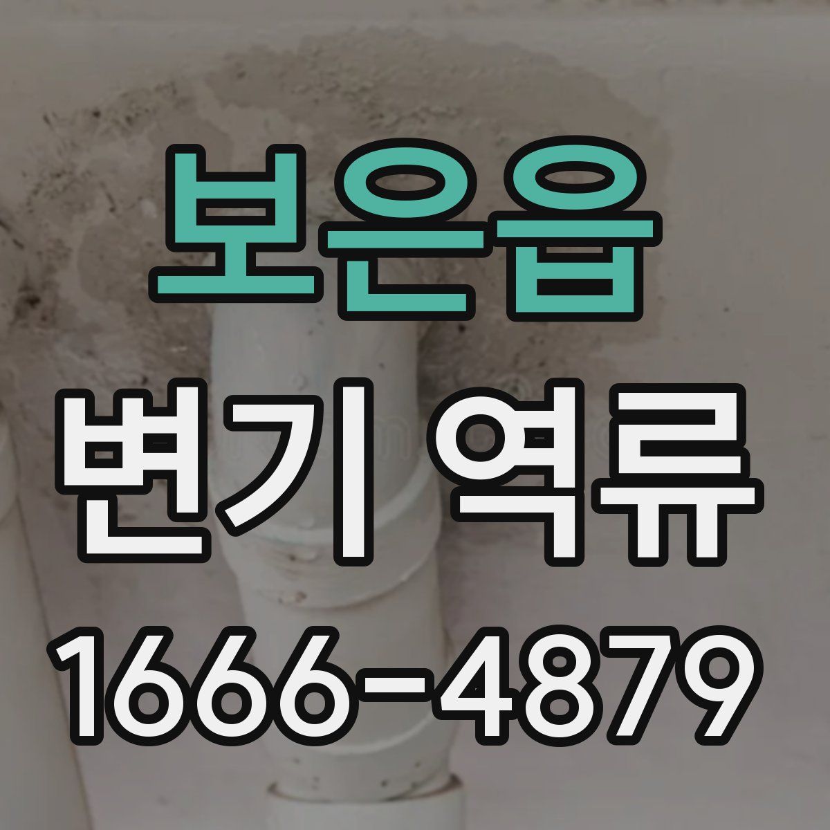 보은읍 변기 역류