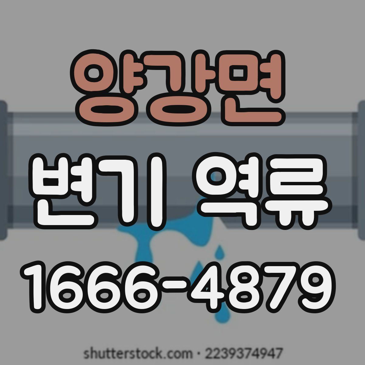 양강면 변기 역류