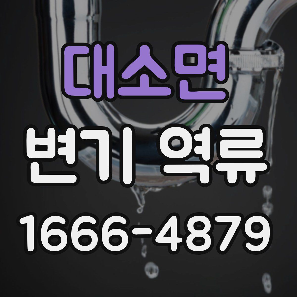 대소면 변기 역류