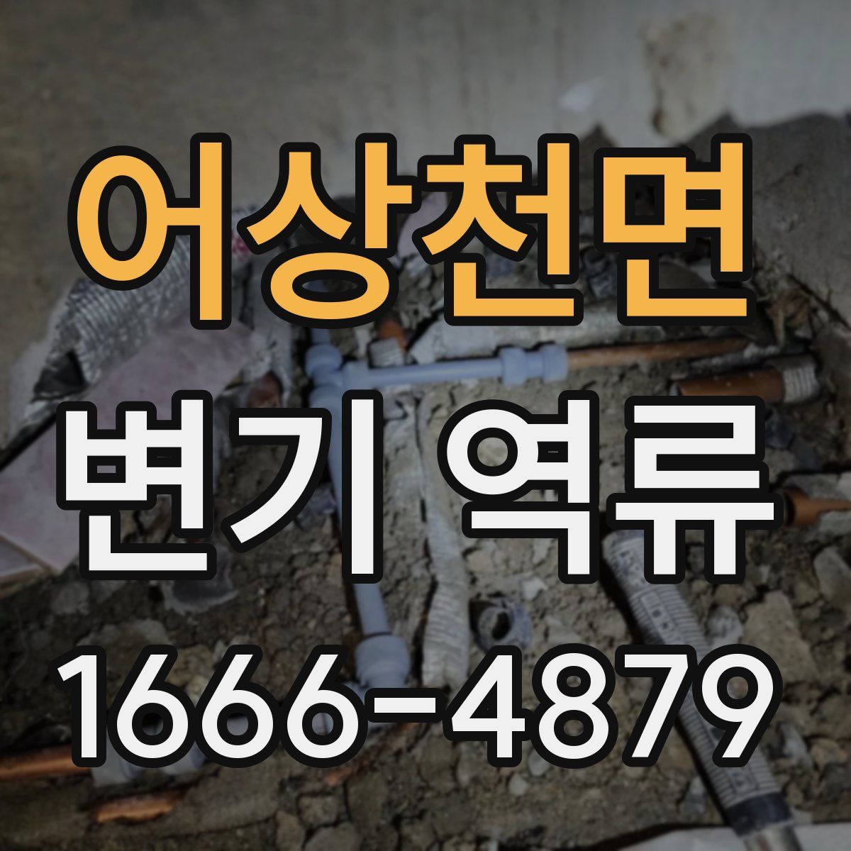 어상천면 변기 역류