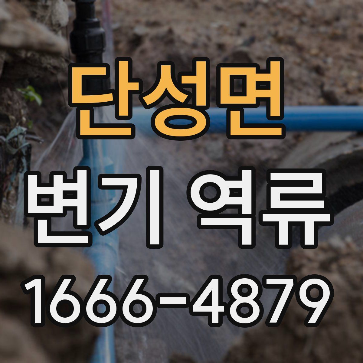 단성면 변기 역류