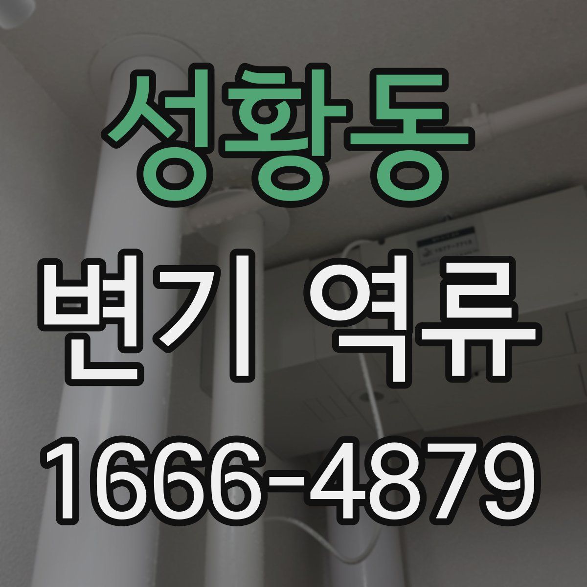 성황동 변기 역류