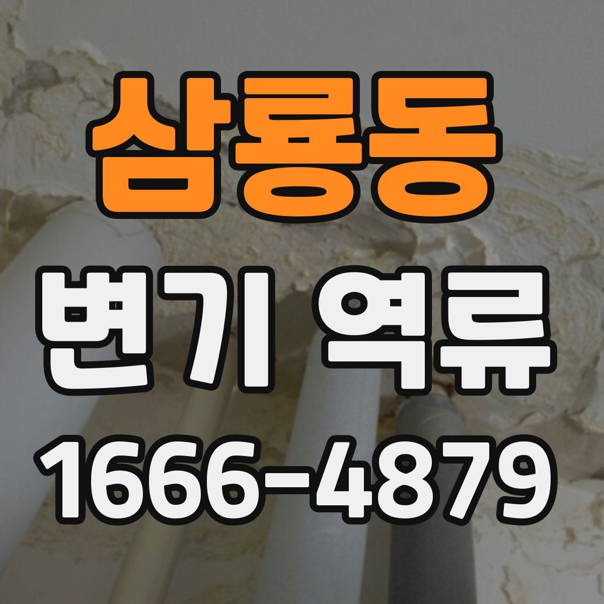 삼룡동 변기 역류