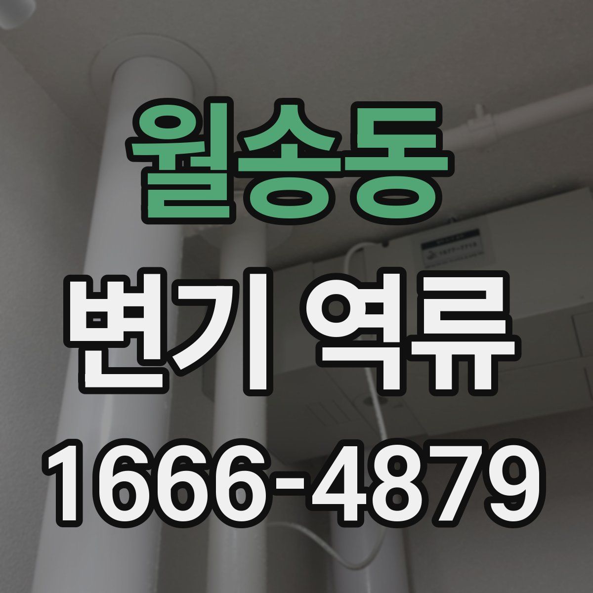월송동 변기 역류