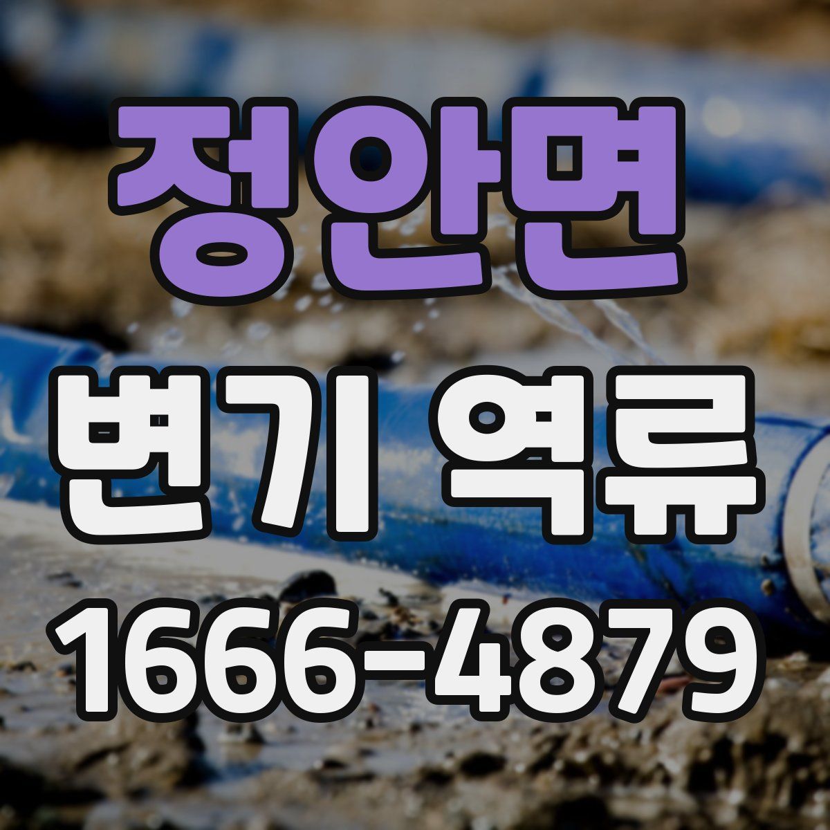 정안면 변기 역류