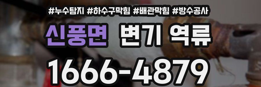 신풍면 변기 역류
