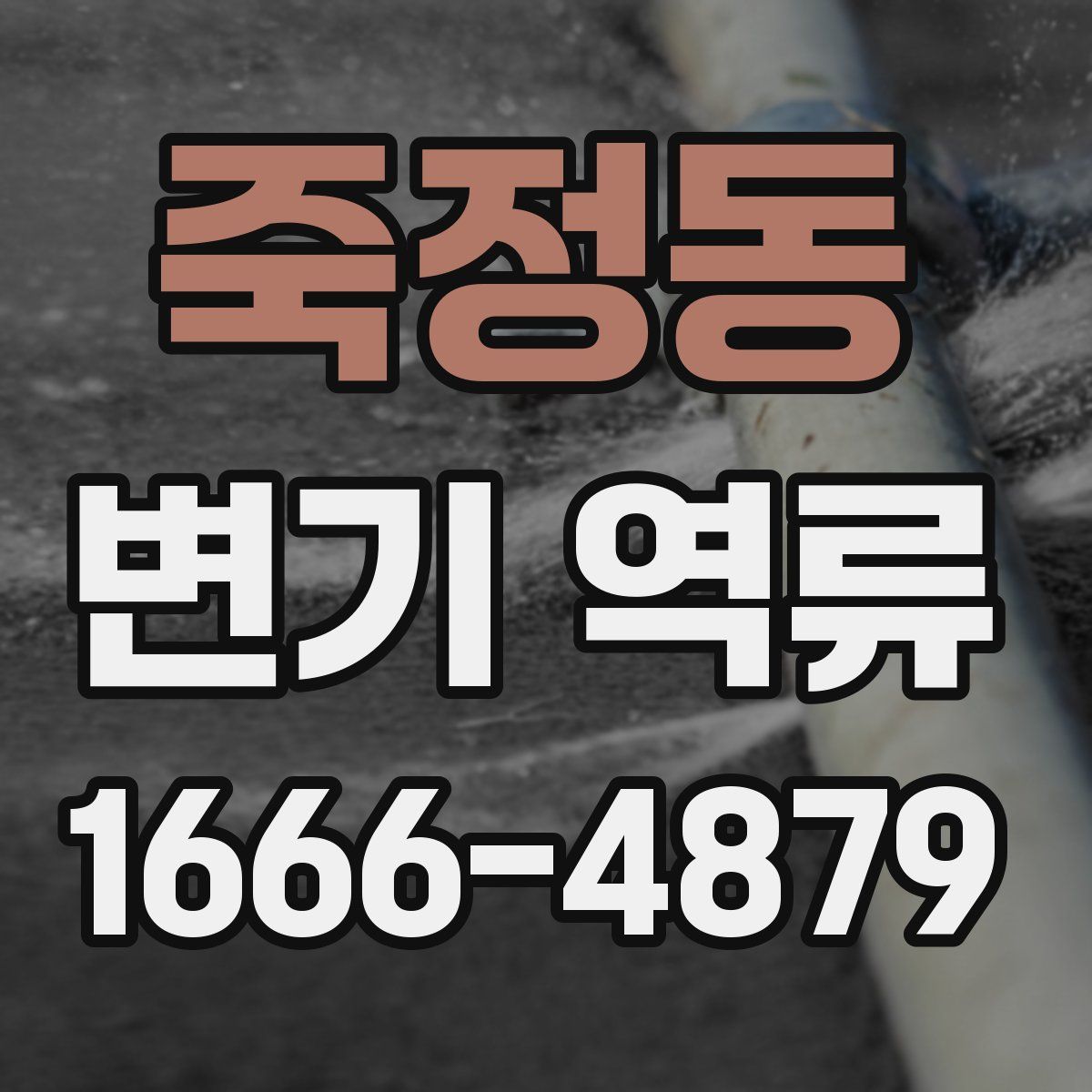 죽정동 변기 역류
