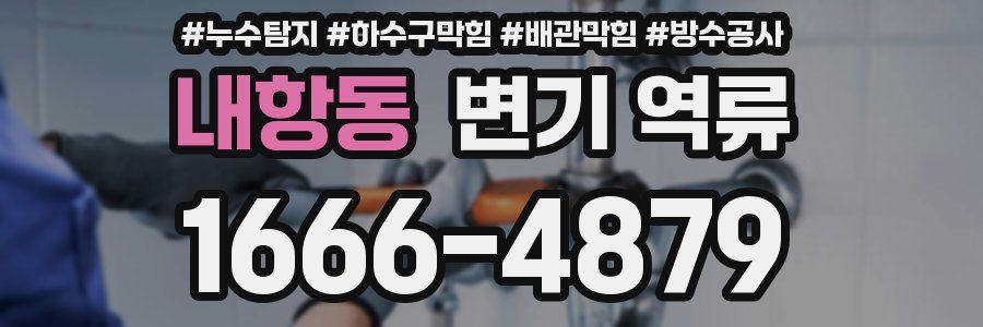 내항동 변기 역류